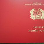 Nhận chứng chỉ nghiệp vụ bảo vệ